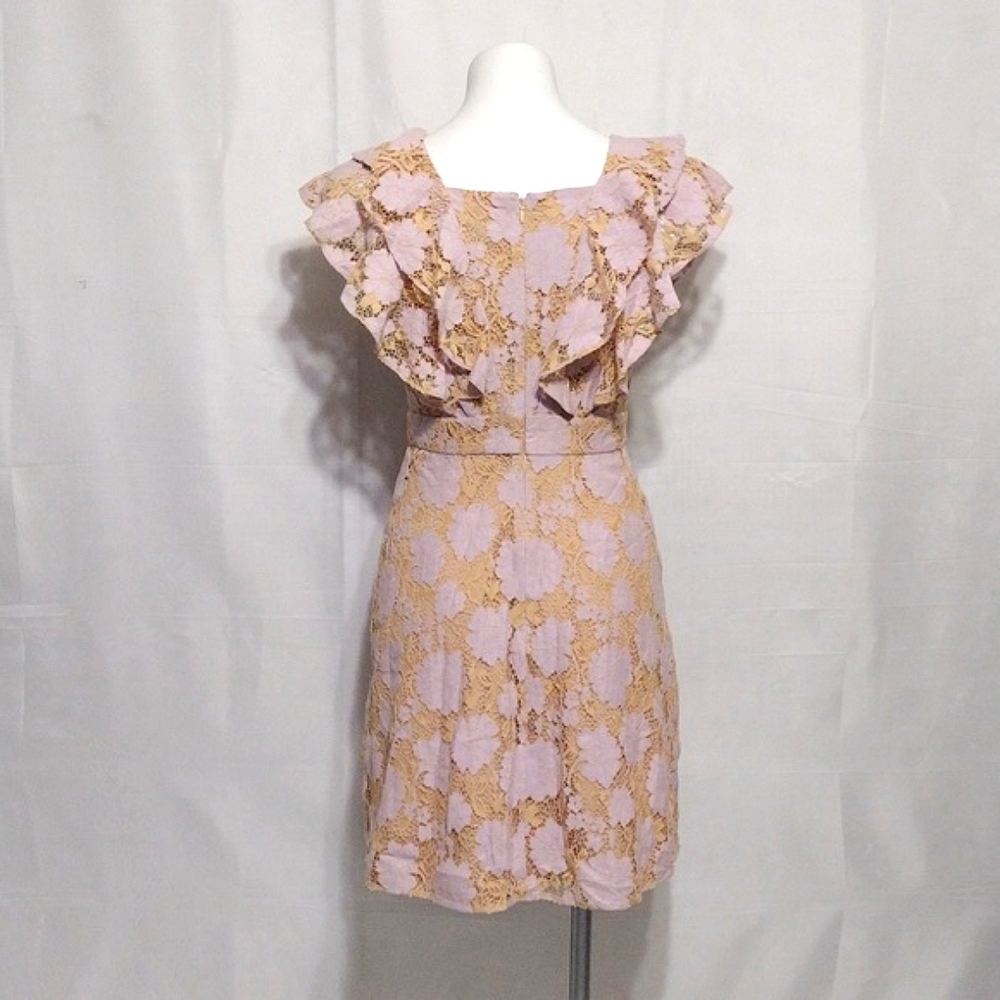 NWT Charles Henry Lace Ruffle Mini Dress Romantic Coquette Garden Party MP - Picture 7 of 13